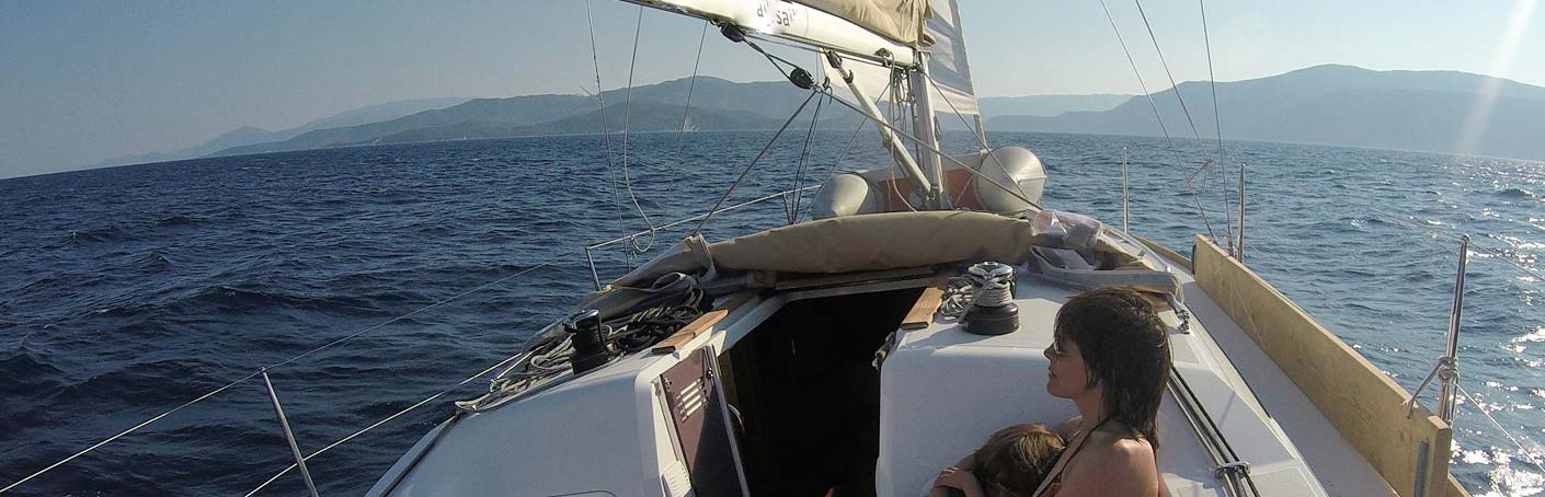 Avante Navega. Navega por grecia. Navegando por Islas Cicladas.