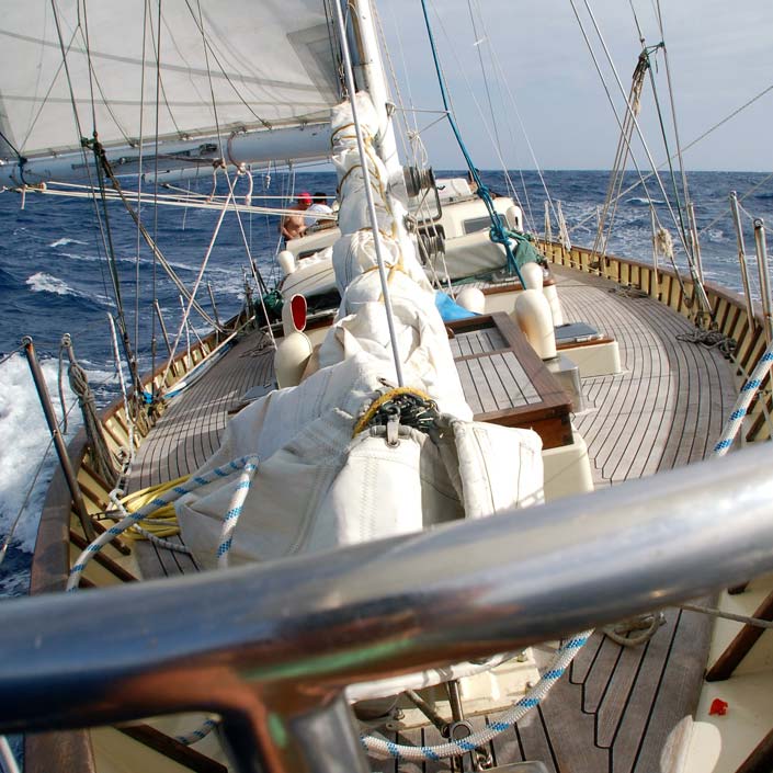 Capitán de Yate. Gobierno de barco como la Peregrina