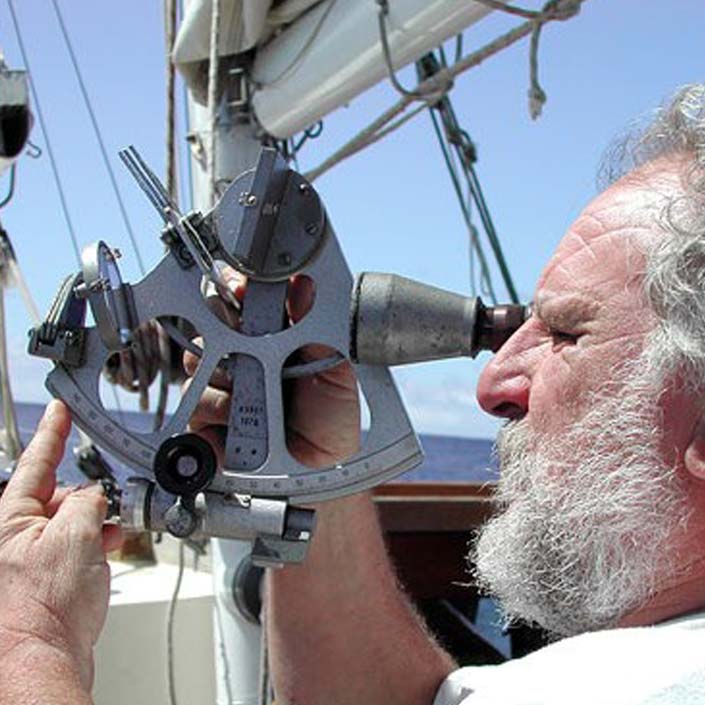 Capitán de Yate. Observación de sol con sextante