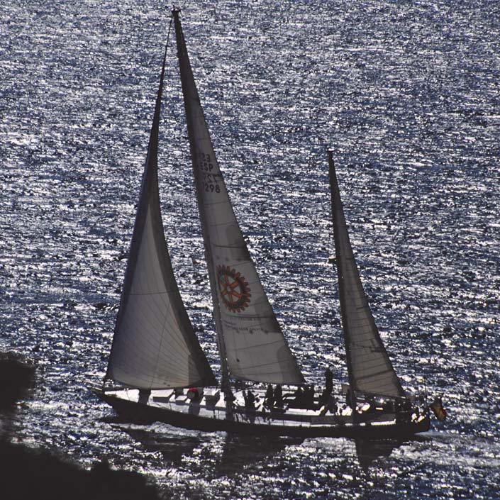 Patrón de Yate Ketch participando en ruta de la sal