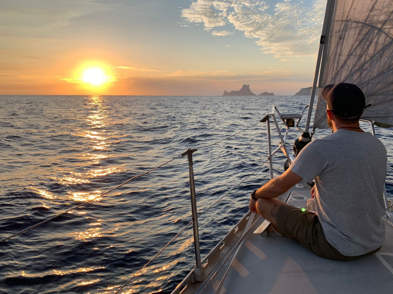 Puesta de sol desde Atlantis V