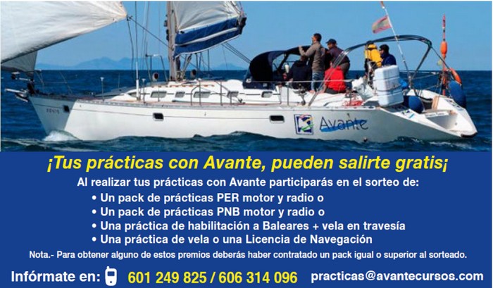 velero navegando en practicas de PER